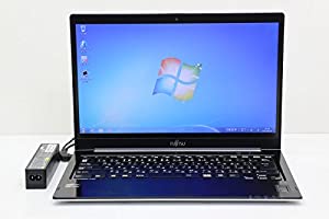【中古】 富士通 LIFEBOOK U772/F Core i5 3427U 1.8GHz/4GB/256GB(SSD)+24GB(SSD)/14W/FWXGA(1366x768)/Win7(中古品)
