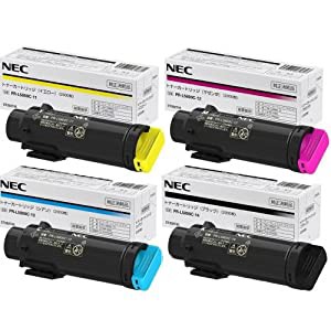 NEC トナーカートリッジ PR-L5800C-11/12/13/14 4色セット 純正品(中古品)