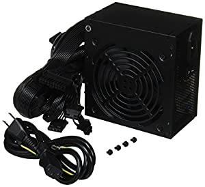 SilverStone 550W 80PLUS GOLD 直出し式 フラットケーブル ATX電源 SST-ET550-G(中古品)