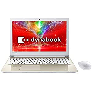 東芝 スタンダードノートブック dynabookT55/EGPシリーズ (G)サテンゴールド PT55EGP-BJA2(中古品)の通販は