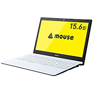 mouse ノートパソコン MB-B504E Celeron N3450/15.6型フルHD/4GBメモリ/240GB SSD/Windows 10(中古品)