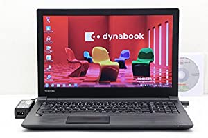 【中古】 東芝 dynabook Satellite B35/R Celeron 3205U 1.5GHz/4GB/500GB/Multi/15.6W/FWXGA/Win7 リカバリDVD付属(8.1Pro)(中