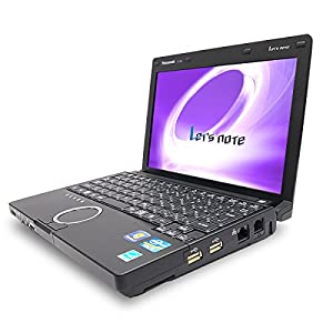 ノートパソコン 中古 Panasonic Let'snote CF-J10EWHDS Core i5 4GBメモリ 10.1インチワイド Windows10 MicrosoftOffice2010(中 