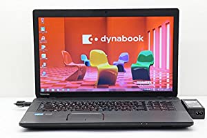 【中古】 東芝 dynabook Satellite B373/J Core i5 3340M 2.7GHz/4GB/320GB/Multi/17.3W/WXGA++(1600x900)/Win7(中古品)