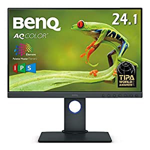 BenQ SW240 カラーマネジメントモニター (24.1インチ/WUXGA 1920 x1200/IPS/16:10/AdobeRGB 99%/DCI-P3 95%/HWキャリブレーショ