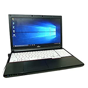 L【初期設定済！中古ノートパソコン】Windows10 Pro 64bit搭載 中古良品 15.6型ワイド LEDバックライト付TFTカラーLCD（HD（1366