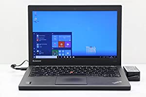 【中古】 Lenovo ThinkPad X240 Core i5 4300U 1.9GHz/4GB/180GB(SSD)/12.5W/FWXGA(1366x768)/Win10(中古品)