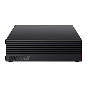 【Amazon.co.jp限定】バッファロー 外付けハードディスク 4TB テレビ録画/PC/PS4/4K対応 バッファロー製nasne?対応 静音&amp;コンパ