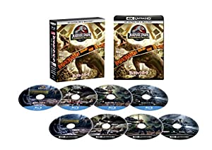 ジュラシック・パーク 4ムービー・コレクション (4K ULTRA HD+Blu-rayセット)[4K ULTRA HD + Blu-ray](中古品)