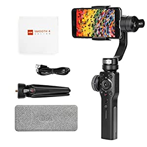 Zhiyun Smooth 4 ジンバルを3?スタビライザー ジンバル遅延撮影スタビライザー mobile ジンバル即時シーン遷移PhoneGoモード12h