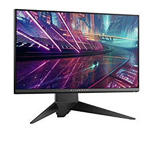 Alienware 25 ゲームモニター ? AW2518Hf、フルHD @ ネイティブ240Hz、169、1ms応答時間、DP、HDMI 2.0a、USB 3.0、AMD FreeSyn