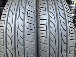 a866 175/65R14 夏2本セット サマータイヤ 175/65-14 175-65-14 DUNLOP ENASAVE EC202 パッソ ヴィッツ フィット キューブ(中古