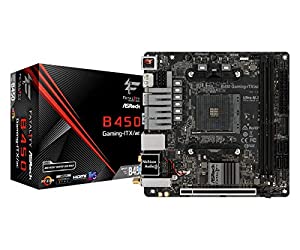 ASRock マザーボード Fatal1ty B450 Gaming-ITX/ac AMD Ryzen AM4 対応 B450 チップセット Mini-ITX マザーボード 【国内正規代 