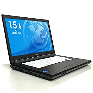 【2017年8月発売モデル/SSD搭載/15.6型HD】富士通 ノートパソコン LIFEBOOK A577/R/SSD128GB/メモリ4GB/Windows 10 Home 64bit/