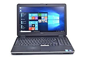 フルHD 4コア8スレッド 中古ノートパソコン DELL Latitude E6540 Core i7 4810MQ (2.80GHz) Windows10 64bit メモリ8G マルチ Wi