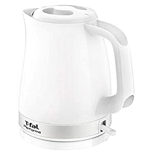 ティファール パフォーマ ホワイト 電気ケトル1.5L 大容量 空焚き防止 自動電源OFF フタ取り外し可 お手入れ簡単 KO1541JP(中古