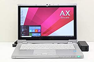 【中古】 Panasonic CF-AX3GDCCS Core i5 4300U 1.9GHz/4GB/128GB(SSD)/11.6W/FHD(1920x1080) タッチパネル/Win10 AC被膜破れ(中