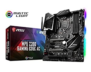 MSI MPG Z390 Gaming Edge AC LGA1151 (Intel 第8世代と第9世代) M.2 USB 3.1 Gen 2 DDR4 HDMI DP Wi-Fi SLI CFX ATX Z390 ゲー