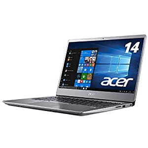 Acer (エイサー) ノートPC Swift 3 SF314-54-A34Q/SF スパークリーシルバー [Win10 Home・Core i3・14.0インチ・Office付き・SSD