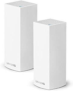 Linksys Wi-Fi 5 ルーター 無線LAN メッシュ対応 トライバンド AC2200 (867 + 867 + 400 Mbps) WHW0301 × 2台セット WHW0302-JP