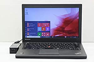 【中古】 lenovo ThinkPad X240 Core i5 4300U 1.9GHz/4GB/180GB(SSD)/12.5W/FWXGA(1366x768)/Win10(中古品)