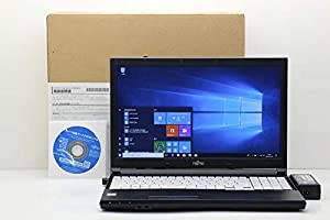 【中古】 富士通 LIFEBOOK A577/S Core i5 7300U 2.6GHz/8GB/256GB(SSD)/DVD/15.6W/FWXGA(1366x768)/Win10 リカバリメディア付属