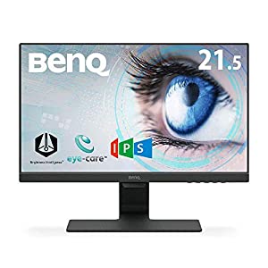 BenQ モニター ディスプレイ GW2283 (21.5インチ/フルHD/IPS/ウルトラスリムベゼル/輝度自動調整(B.I.)搭載/ブルーライト軽減/ス