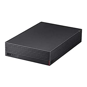 BUFFALO USB3.1(Gen.1)対応 みまもり合図 for AV対応 外付けHDD 2TB ブラック HD-LDS2.0U3-BA(中古品)