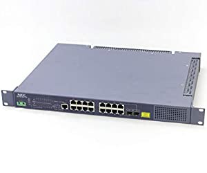 【中古】 NEC QX-S816EP-PW 16ポートPoE+対応 GbE ベーシックL2スイッチ 設定初期化済(中古品)