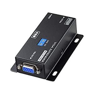 サンワサプライ ディスプレイエクステンダー(受信機) VGA-EXRN(中古品)