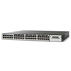 Cisco WS-C3750X-48T-S Catalyst 3750X 48 Port Data IP Base(中古品)