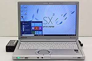 【中古】 Panasonic CF-SX4EDHCS Core i5 5300U 2.3GHz/8GB/256GB(SSD)/Multi/12.1W/WXGA++(1600x900)/Win10(中古品)