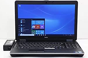 【中古】 DELL Latitude E6540 Core i5 4300M 2.6GHz/4GB/320GB/Multi/15.6W/FWXGA(1366x768)/Win10/Radeon HD 8790M(中古品)