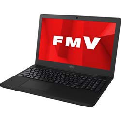 富士通 (FUJITSU) ノートPC LIFEBOOK AH76/D1 FMVA76D1BB シャイニーブラック [Win10 Home・Ryzen 7・15.6インチ・Office付き・S