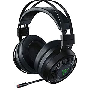 Razer Nari Ultimate ゲーミングヘッドセット 振動フィードバック THX360度立体音響 無線/有線 冷却ジェルパッド 【日本正規代理