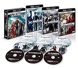 X-MEN 4K ULTRA HD トリロジーBOX (9枚組)[4K ULTRA HD + Blu-ray](中古品)の通販は