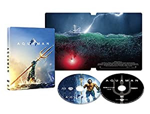 アクアマン スチールブック仕様 4K ULTRA HD&amp;ブルーレイセット (限定生産/2枚組) [Blu-ray](中古品)