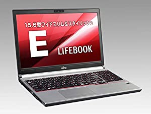 【Win 10搭載】【Microsoft Office 2016搭載】FUJITSU LIFEBOOK E753G/第3世代Core i5 vPro 2.7GHz/メモリー:8GB/SSD:480GB/DVD