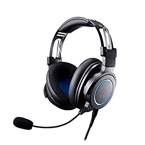 オーディオテクニカ ATH-G1 ゲーミングヘッドセット/密閉型/PC/PS4/PS5/Switch/Xbox One/軽量メタルヘッドバンド/取り外しマイク