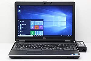 【中古】 DELL Latitude E6540 Core i5 4300M 2.6GHz/4GB/256GB(SSD)/Multi/15.6W/FWXGA(1366x768)/Win10(中古品)