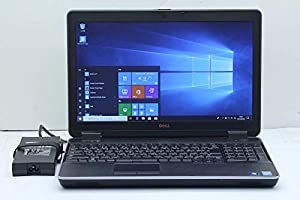 【中古】 DELL Latitude E6540 Core i5 4300M 2.6GHz/4GB/256GB(SSD)/Multi/15.6W/FWXGA(1366x768)/Win10(中古品)