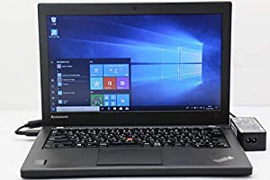 【中古】 Lenovo ThinkPad X240 Core i5 4300U 1.9GHz/4GB/500GB/12.5W/FWXGA(1366x768)/Win10(中古品)