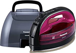 パナソニック コードレススチームWヘッドアイロン ピンク NI