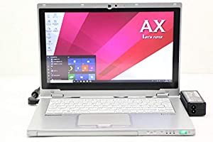 【中古】 Panasonic CF-AX3RDBCS Core i3 4010U 1.7GHz/4GB/128GB(SSD)/11.6W/FHD(1920x1080) タッチパネル/Win10(中古品)