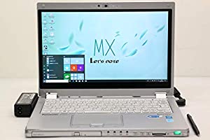 【中古】 Panasonic CF-MX3GDCTS Core i5 4300U 1.9GHz/4GB/128GB(SSD)/Multi/12.5W/FHD(1920x1080) タッチパネル/Win10(中古品)