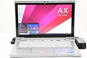 【中古】 Panasonic CF-AX3RDBCS Core i3 4010U 1.7GHz/4GB/128GB(SSD)/11.6W/FHD(1920x1080) タッチパネル/Win10(中古品)
