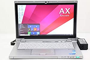 【中古】 Panasonic CF-AX3RDBCS Core i3 4010U 1.7GHz/4GB/128GB(SSD)/11.6W/FHD(1920x1080) タッチパネル/Win10(中古品)