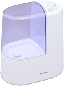 アイリスオーヤマ 加湿器 小型 卓上 アロマ 2.4L ~7畳 スチーム式 ( 加熱式 ) 加湿量 260ml/h 連続9時間 SHM-260R1-A ブルー(中
