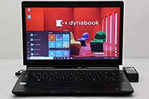 【中古】 東芝 dynabook R73/B Core i5 6300U 2.4GHz/8GB/256GB(SSD)/13.3W/FWXGA(1366x768)/Win10(中古品)