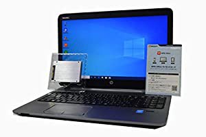 ノートパソコン 【Office搭載】 SSD 512GB (新 品 換 装) HP ProBook 450 G2 第5世代 Core i5 5200U HD 15.6インチ 8GB/512GB/DV